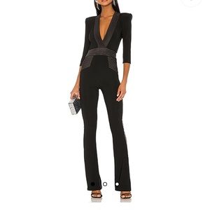 Eye of Horus Zhivago jumpsuit in black size 4. Bought from revolve in March $550